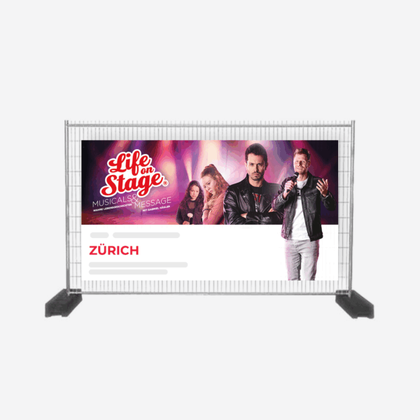 Baugitter-Blache - LoS Zürich