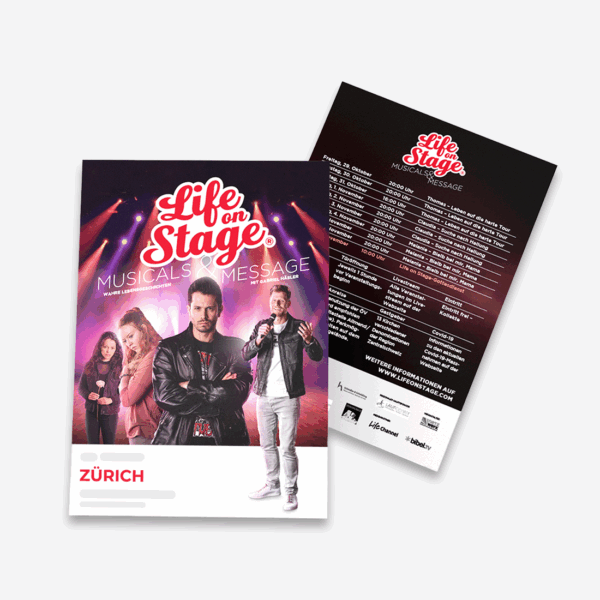 Falzflyer A5 - LoS Zürich