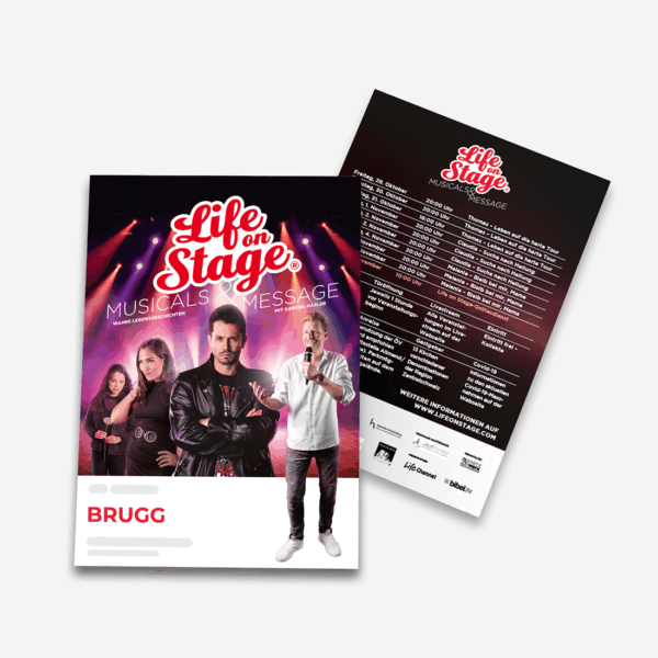 Falzflyer A5 - LoS Brugg